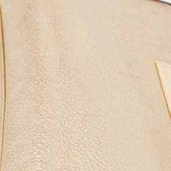 MICHAEL Michael Kors Metallic Gold Leather Berkley Chain Clutch