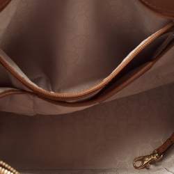 مملوكة مسبقًا MICHAEL Michael Kors Brown Saffiano Leather Large Sutton Tote