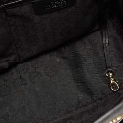 مملوكة مسبقًا حقيبة ساتشل مايكل كورس سيلما جلد بني كبيرة