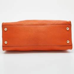 Pre Owned حقيبة يد توتس مايكل مايكل كورس هاميلتون نورث ساوث جلد أسود كبيرة