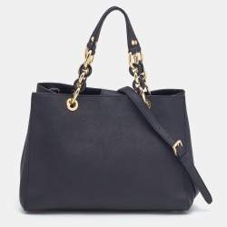 Used] Michael Kors tote bag 2WAY shoulder bag canvas x leather