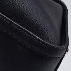 Pre Owned MICHAEL Michael Kors Black Saffiano Leather Tina TZ Tote