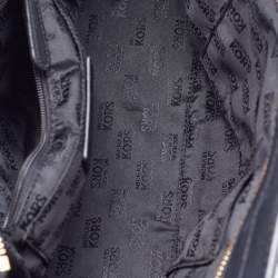 Pre Owned MICHAEL Michael Kors Black Saffiano Leather Tina TZ Tote