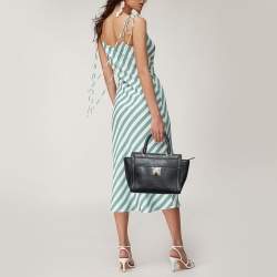 Pre Owned MICHAEL Michael Kors Black Saffiano Leather Tina TZ Tote