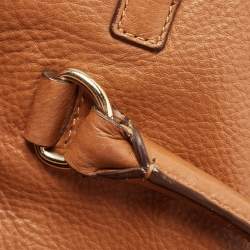 Pre Owned MICHAEL Michael Kors Brown Leather East West Hamilton Tote