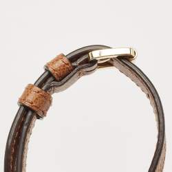 مملوكة م سبقًا MICHAEL Michael Kors Brown Leather Medium Reese Satchel