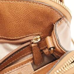 مملوكة مسبقًا MICHAEL Michael Kors Brown Leather Medium Reese Satchel