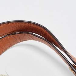 Pre Owned MICHAEL Michael Kors Off White Signature Coated Canvas Cynthia Tote