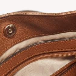 مملوكة مسبقًا MICHAEL Michael Kors Brown Leather Chain Shoulder Bag