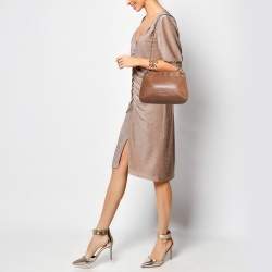مملوكة مسبقًا MICHAEL Michael Kors Brown Leather Chain Shoulder Bag