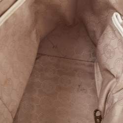 Pre Owned حقيبة يد مايكل مايكل كورس هاميلتون إيست ويست جلد سافيانو أسود 