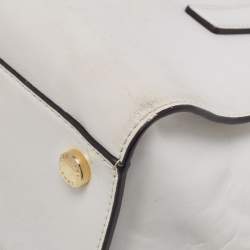 Pre Owned حقيبة يد مايكل مايكل كورس هاميلتون إيست ويست جلد سافيانو أسود 