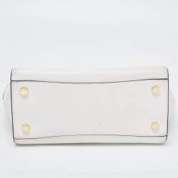 Pre Owned حقيبة يد مايكل مايكل كورس هاميلتون إيست ويست جلد سافيانو أسود 