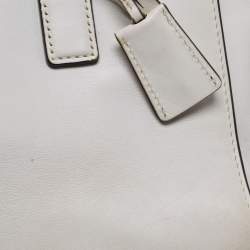 Pre Owned حقيبة يد مايكل مايكل كورس هاميلتون إيست ويست جلد سافيانو أسود 