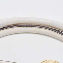 Pre Owned حقيبة يد مايكل مايكل كورس هاميلتون إيست ويست جلد سافيانو أسود 