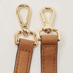 Pre Owned حقيبة مايكل مايكل كورس سيندي دوم كانفاس مقوى بيج بالشعار