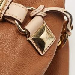 MICHAEL Michael Kors Brown Leather Grayson Boston Bag