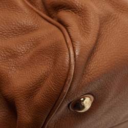 MICHAEL Michael Kors Brown Leather Grayson Boston Bag