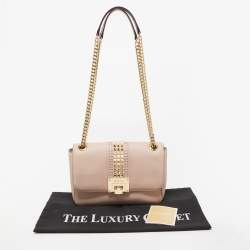 مملوكة مسبقًا Michael Michael Kors Dusty Pink Studded Leather Tina Shoulder Bag