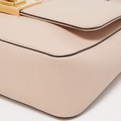 مملوكة مسبقًا Michael Michael Kors Dusty Pink Studded Leather Tina Shoulder Bag