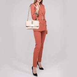 مملوكة مسبقًا Michael Michael Kors Dusty Pink Studded Leather Tina Shoulder Bag