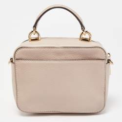MICHAEL Michael Kors Light Pink Leather Mini Mott Crossbody Bag