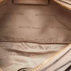 MICHAEL Michael Kors Light Pink Leather Mini Mott Crossbody Bag