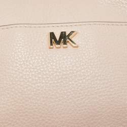 MICHAEL Michael Kors Light Pink Leather Mini Mott Crossbody Bag