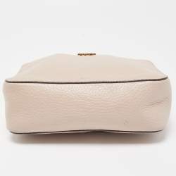MICHAEL Michael Kors Light Pink Leather Mini Mott Crossbody Bag