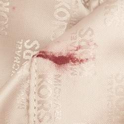 مملوكة مسبقًا MICHAEL Michael Kors Brown Signature Coated Canvas and Leather Lilly Tote