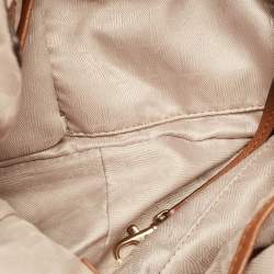 Pre Owned MICHAEL Michael Kors Brown Leather Fulton Hobo