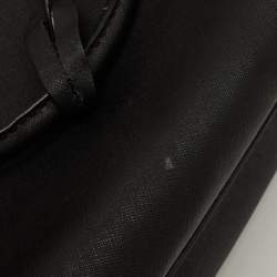 مملوكة مسبقًا MICHAEL Michael Kors Black Leather Large Hamilton North South Tote