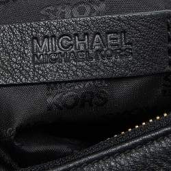 Pre Owned MICHAEL Michael Kors Black Leather Chain Hobo