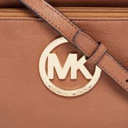 MICHAEL Michael Kors Brown Leather Crossbody Bag