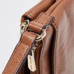 MICHAEL Michael Kors Brown Leather Crossbody Bag