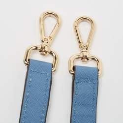 مملوكة مسبقًا MICHAEL Michael Kors Blue Leather Medium East West Dillon Tote