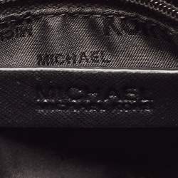 Pre Owned MICHAEL Michael Kors Black Leather Mini Cindy Satchel