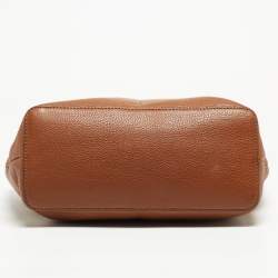 Pre Owned حقيبة يد مايكل مايكل كورس بدفورد جلد بنية