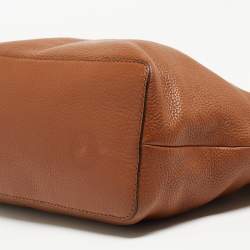 Pre Owned حقيبة يد مايكل مايكل كورس بدفورد جلد بنية