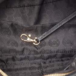 Pre Owned MICHAEL Michael Kors Black Leather Satchel