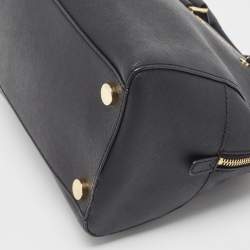 Pre Owned MICHAEL Michael Kors Black Leather Satchel
