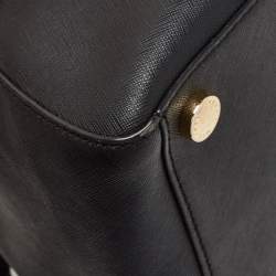 Pre Owned MICHAEL Michael Kors Black Leather Satchel