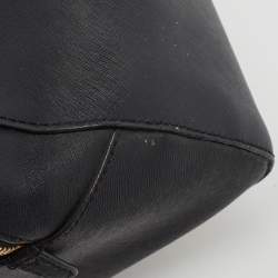 Pre Owned MICHAEL Michael Kors Black Leather Satchel