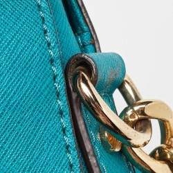 MICHAEL Michael Kors Green Leather Large Hamilton North South Tote