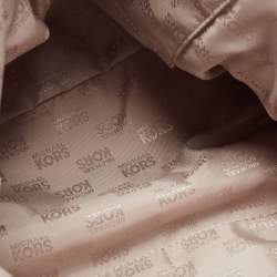 Pre Owned MICHAEL Michael Kors Brown Leather Large Lilly Tote