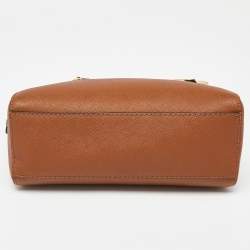 مملوكة مسبقًا MICHAEL Michael Kors Brown Leather Satchel