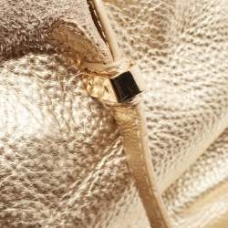 مملوكة مسبقًا Michael Michael Kors Gold Leather Shopper Tote