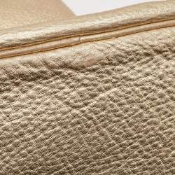 مملوكة مسبقًا Michael Michael Kors Gold Leather Shopper Tote