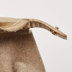 مملوكة مسبقًا Michael Michael Kors Gold Leather Shopper Tote