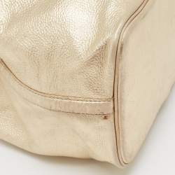 مملوكة مسبقًا Michael Michael Kors Gold Leather Shopper Tote